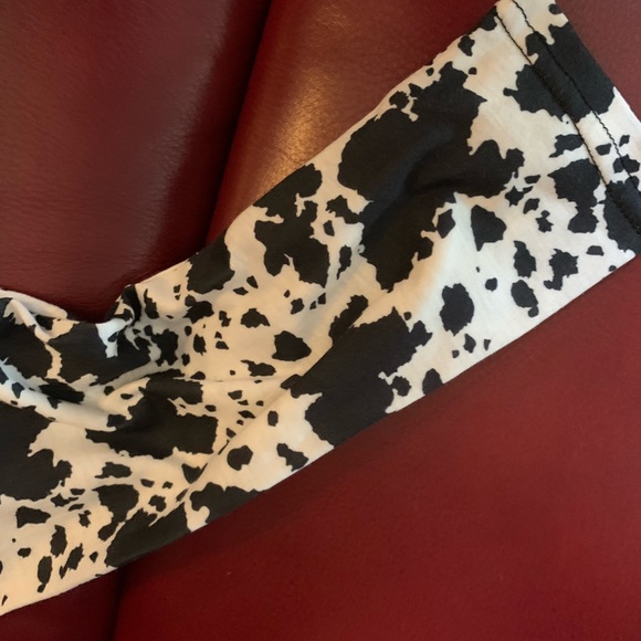 New! DAISY RAE by SOUTHERN GRACE Girls Cow Print Boutique Outfit Size 6/7 - Picture 5 of 7